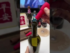 tapón de la botella de vino del silicón
