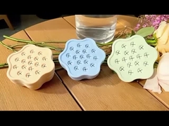 Soportador de tallo de Ikebana en espiral para flores